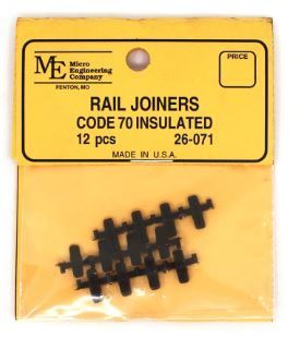 Code 70 Insulated Rail Joiners - 26071 : HO