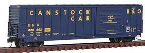 50 Ft Canstock Boxcar Baltimore & Ohio B&O 480862 - 81904 : N