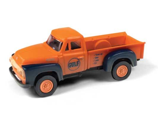1954 Ford Pickup Truck - Gulf Oil (orange, blue) - 30594 : HO