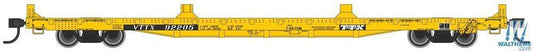 60 Ft Flat Car-5351 : HO