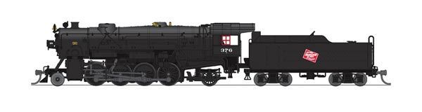 2-8-2 USRA Heavy Mikado Milwaukee Road 376 w/Paragon3 Sound & DCC - 5957 N Scale