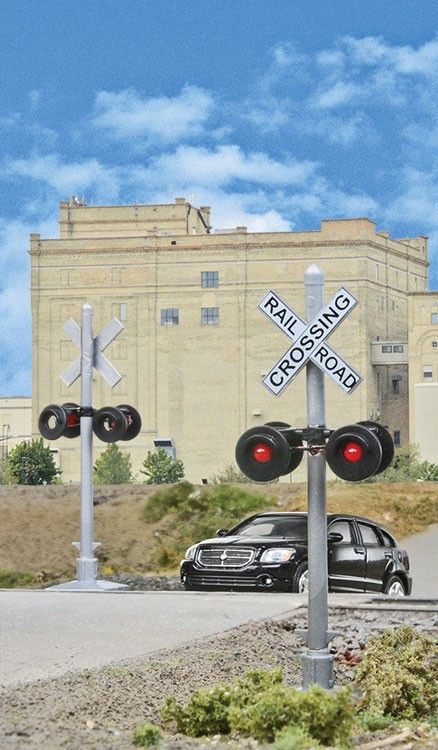 Crossing Flashers -- Set of 2 Working Signals - 4333 : HO