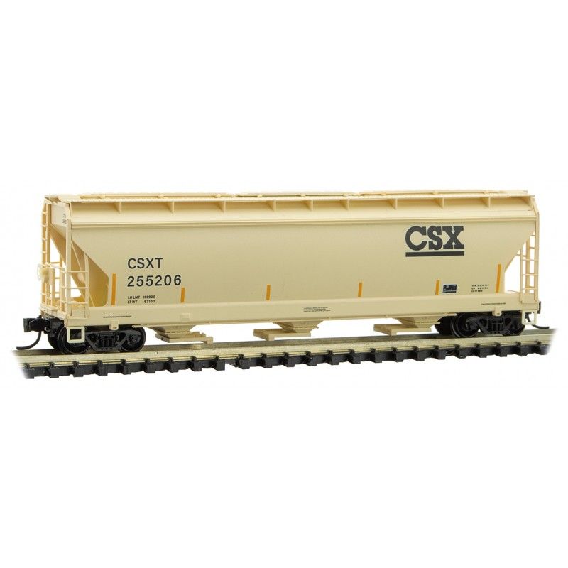 ACF 3-Bay Covered Hopper CSX 255206-09400610 : N