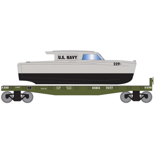 40 Ft Flat Car-2300 : HO