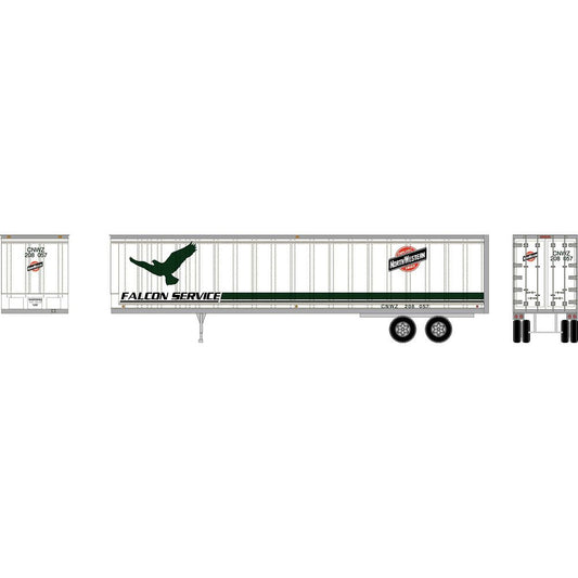 45 Ft Trailer-15517 : HO