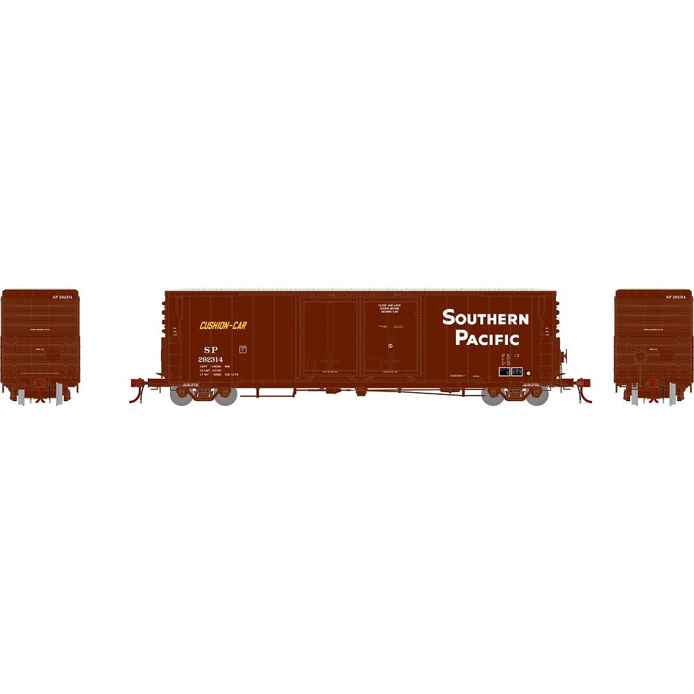 50' PC&F Riveted Box w 8+8 FT Landis Southern Pacific SP 292314 - G69110 : HO