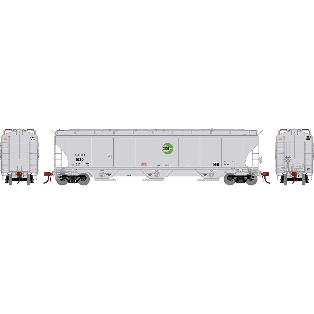 Trinity 3-Bay Covered Hopper CGOX CGEX 1030-G89992 : HO