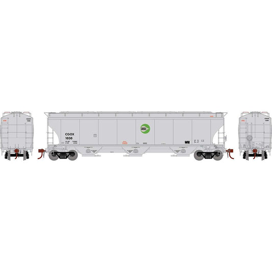 Trinity 3-Bay Covered Hopper CGOX CGEX 1030-G89992 : HO