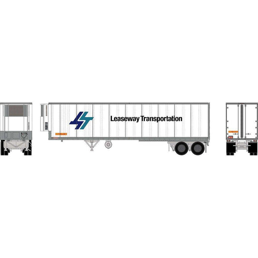 40' Smooth Side Z-Van Trailer w/Reefer, Leaseway Transporation IMSZ #470160 - 16076 : HO