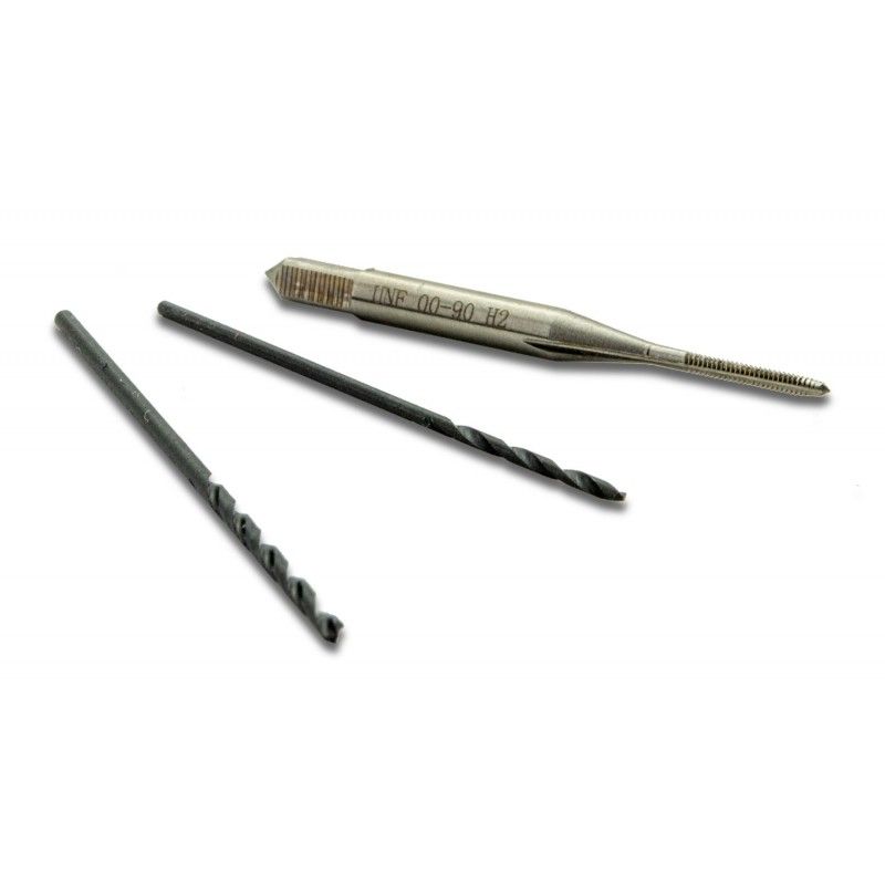 00-90 tap, #62 tap drill, and #56 clearance drill - 98800121