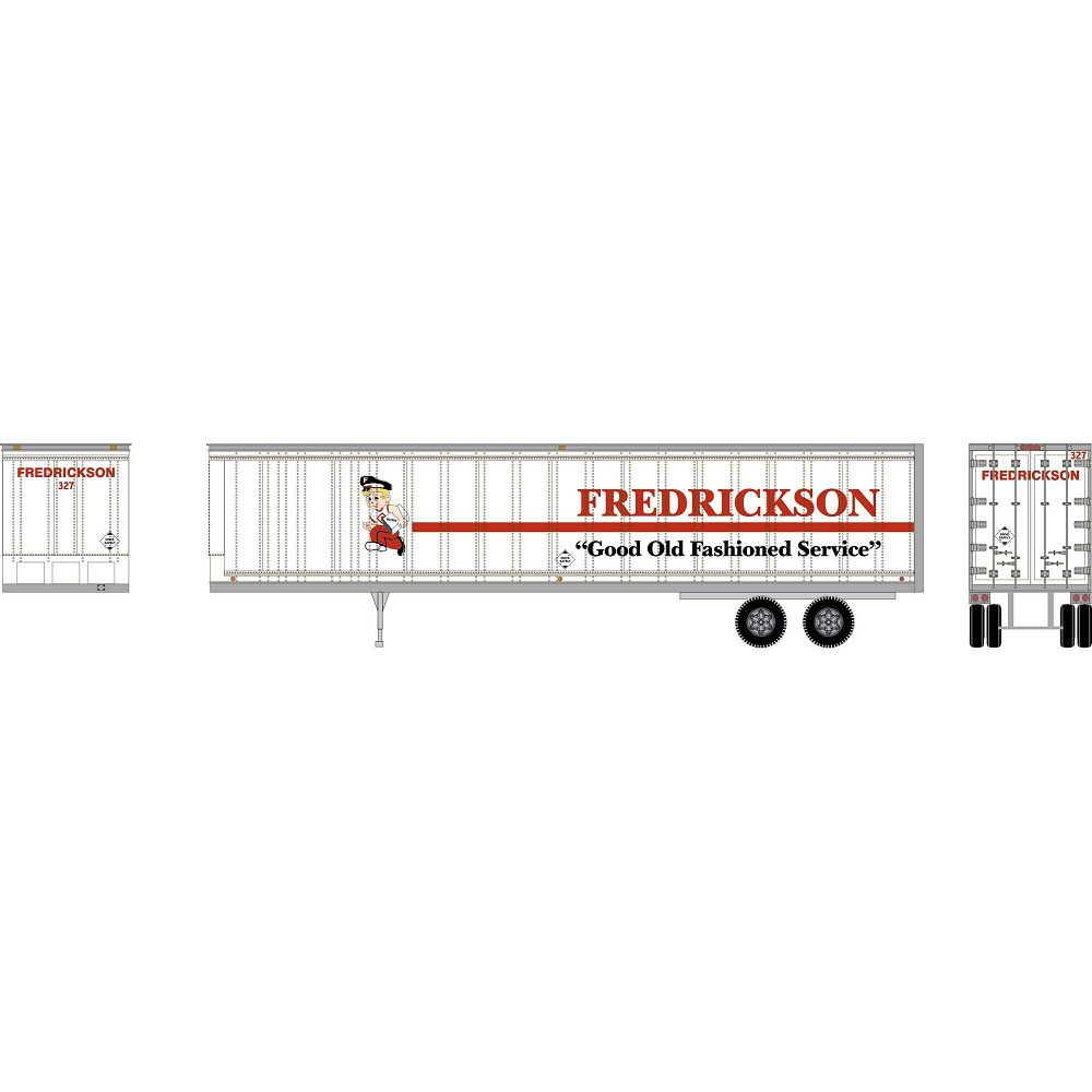 45' Trailer Fredrickson #327 - 15519 : HO
