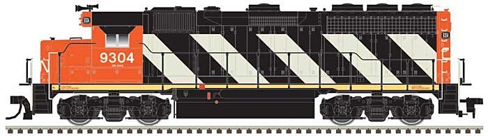 EMD GP40 Series-40004185 : N