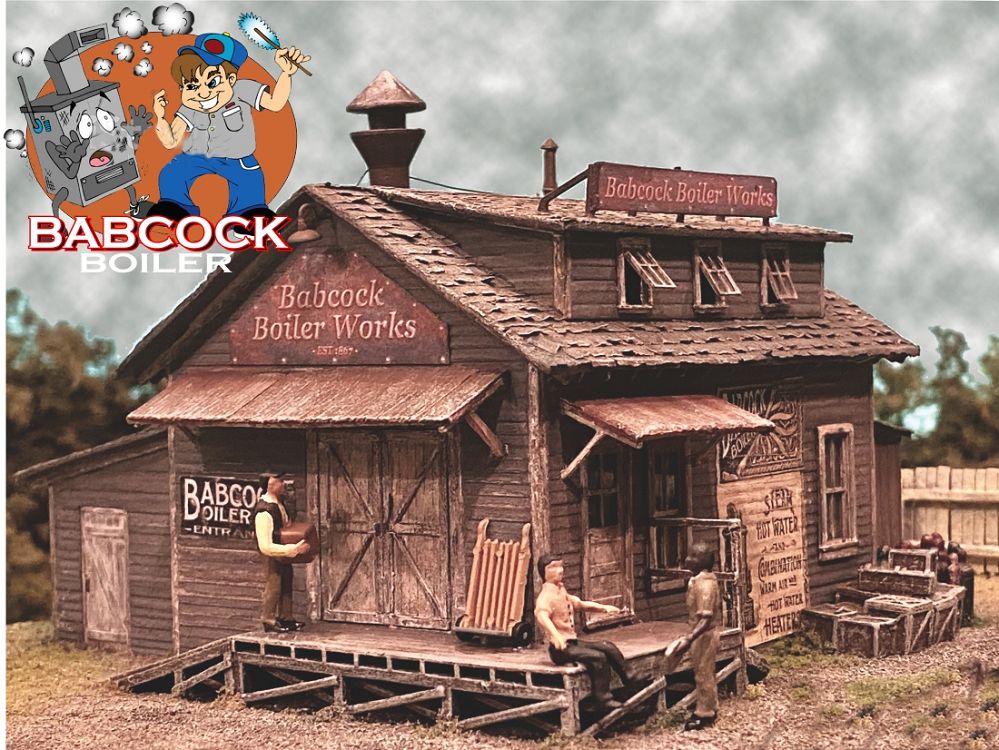 Laser Cut Wood Kit-0232 : HO