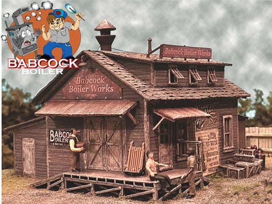 Laser Cut Wood Kit-0232 : HO