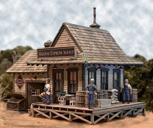 Laser Cut Wood Kit-0352 : HO