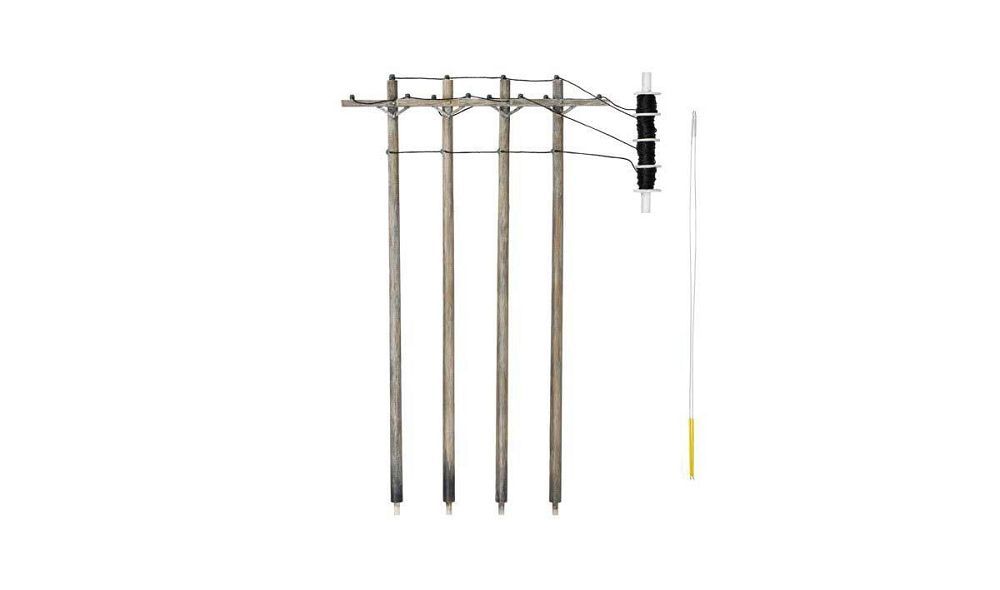 Pre-Wired Poles - Utility System -- Single Crossbar - US2265 : HO