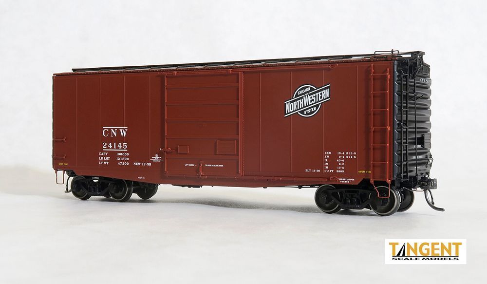 40 Ft Boxcar PS-1 w/9' Door - Chicago and North Western - 2601103 : HO