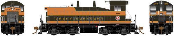 EMD-GMD SW1200 Great Northern GN 33 Standard DC/DCC Ready - 27033 : HO