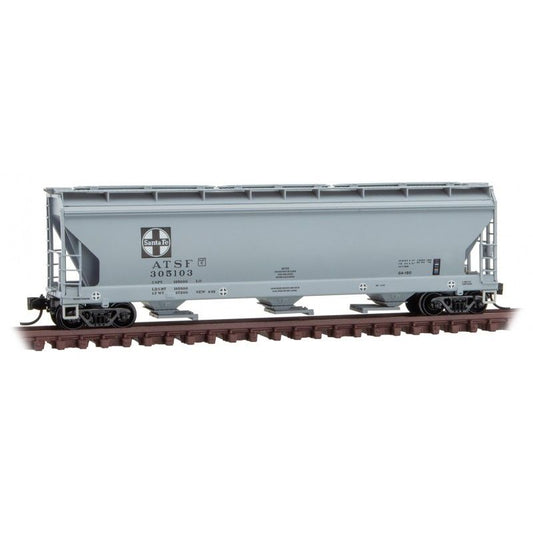 ACF 3-Bay Covered Hopper Santa Fe 305103-09400690 : N