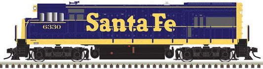 GE U23B Low Nose Atchison, Topeka and Santa Fe ATSF #6344 - ESU Loksound & DCC - 10003437 : HO