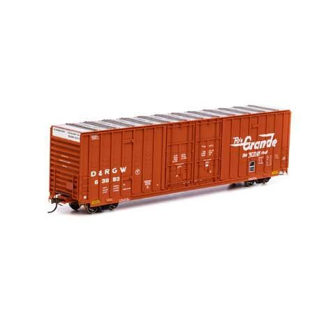 60' Berwick Hi-Cube Box Denver & Rio Grande Western D&RGW 63893 - 75157 : HO