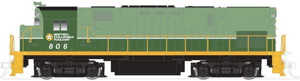 Alco C425 Phase 2 British Columbia Railway #812 - LokSound and DCC - 10003303 : HO