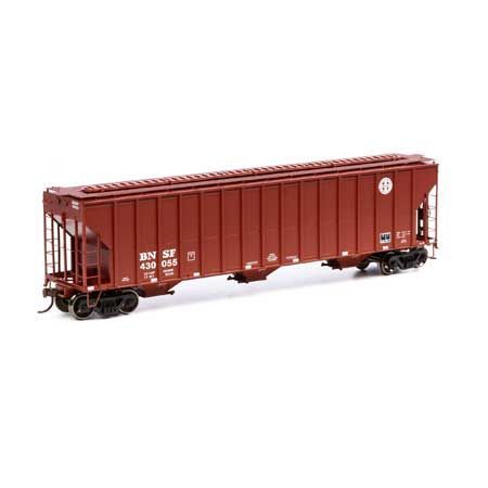 FMC 4700 3-Bay Covered Hopper, Burlington Northern BNSF - 81568 : HO