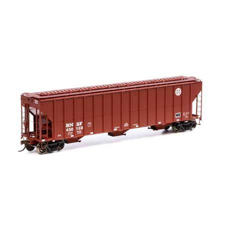 FMC 4700 3-Bay Covered Hopper, Burlington Northern BNSF-81569 : HO