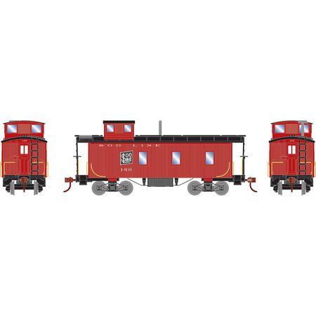 Wood Caboose-11719 : HO
