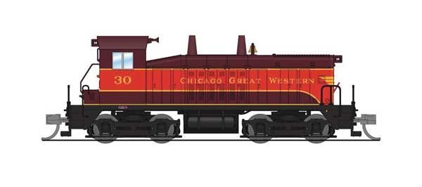 EMD NW2 Chicago Great Western CGW 30 w/Paragon4 Sound & DCC - 3912 N Scale