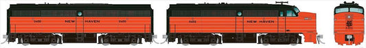 Alco FA-1 + FB-1 New Haven 0402+0450 DC/Silent, NH Orange - 37027 : HO