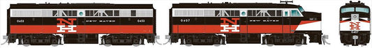 ALCo FA-1 + FB-1New Haven 0407 + 0452 DC/Silent, NH McGinnis Scheme - 37031 : HO