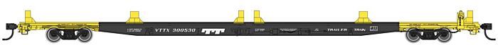 85 Ft Flat Car-5543 : HO