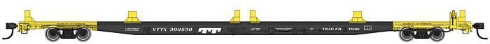 85 Ft Flat Car-5544 : HO