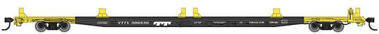 85 Ft Flat Car-5544 : HO