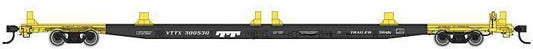 85 Ft Flat Car-5546 : HO