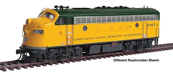 EMD F7A - Chicago & North Western CNW 4081A DCC Ready - 47931 : HO