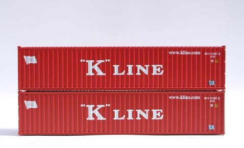 40' Standard Height Corrugated Side Containers K-LINE KKFU - 405341 : N
