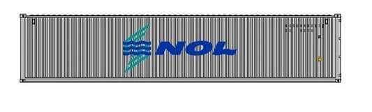 40' Standard Height Corrugated Side Containers Neptune Orient Lines NOSU - 405343 : N