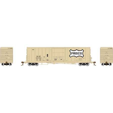 50' PC&F Ext Post 10'-6" Plug Boxcar Frisco SLSF 600002 - G26822 : HO