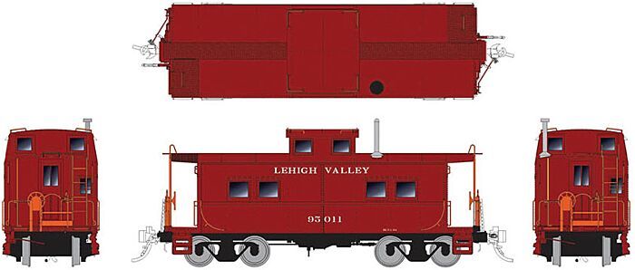 Cupola Caboose-144010 : HO