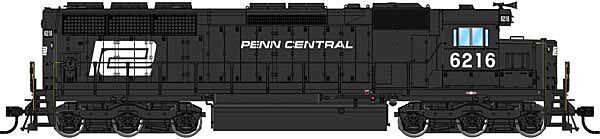 EMD SD45 - Penn Central 6216 DCC Ready - 48156 : HO