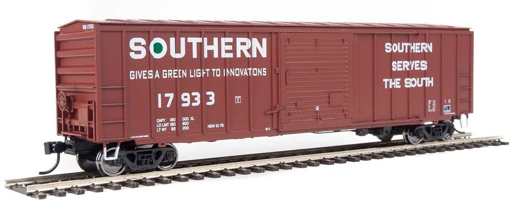 50' ACF Exterior Post Boxcar - Southern 17933 - 1843 : HO