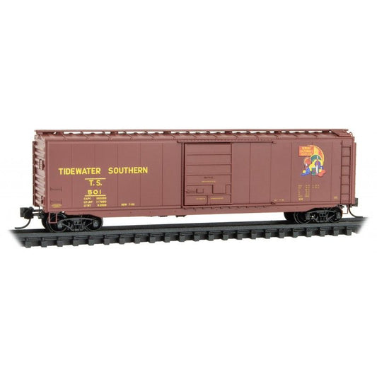 50' Single-Door Boxcar Tidewater Southern TS 501 - 03100570 : N