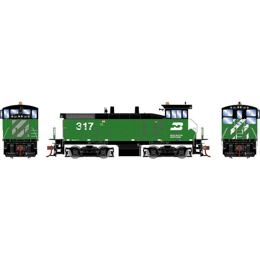 SW1500 Burlington Northern BN 317 w/DCC & Sound - 28766 : HO