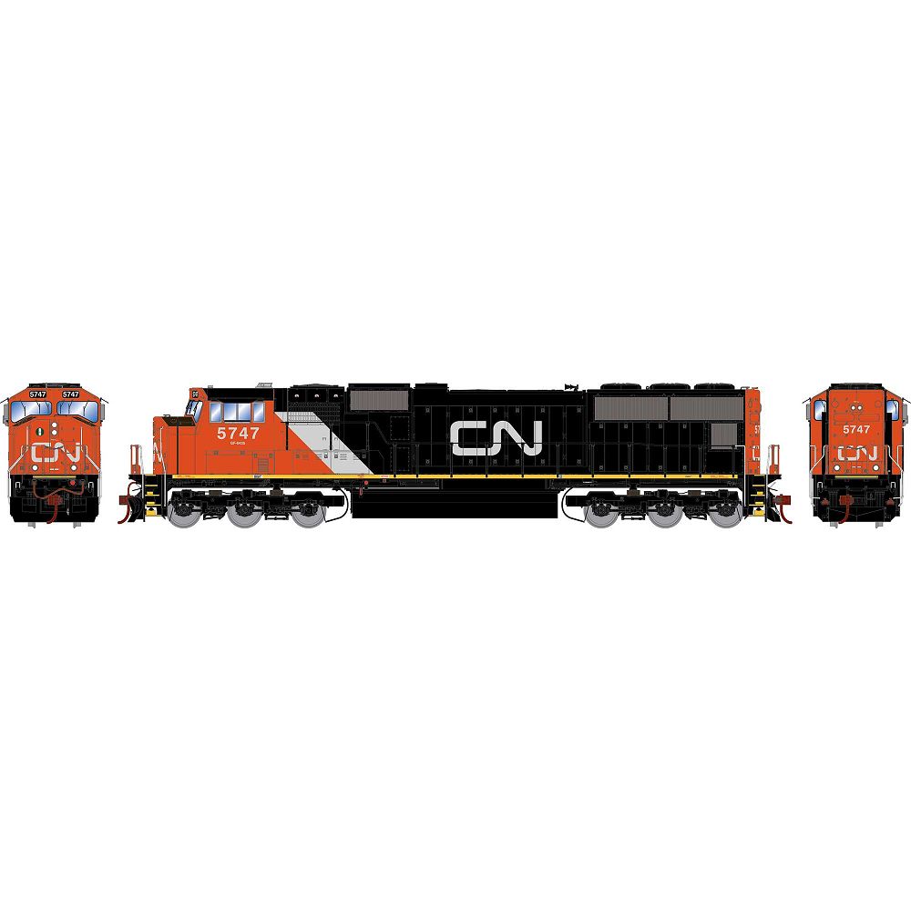 SD75I, Canadian National 5747 DCC Ready - G75724 : HO