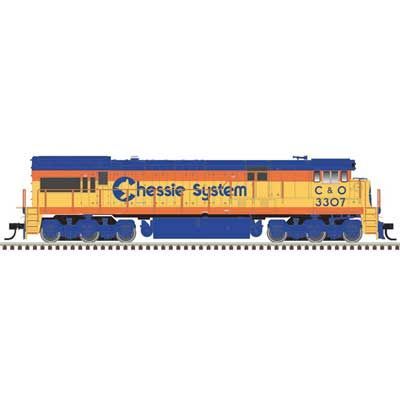 GE U30C Low Nose - Chessie System C&O 3312-10003553 : HO