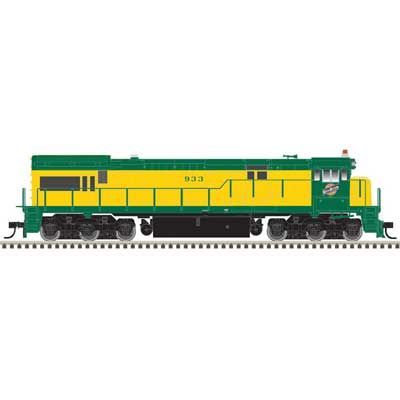 GE U30C Low Nose - Chicago and North Western CNW 933 w/LokSound & DCC - 10003582 : HO