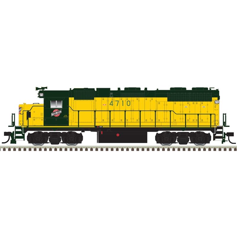 EMD GP38 Low Nose Chicago & NorthWestern CNW 4704 DCC & Sound Ready -10004054 : HO