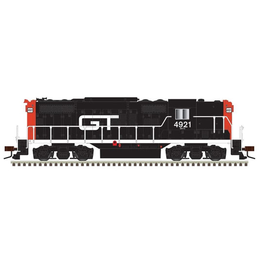 EMD GP9 w/Torpedo Tubes Grand Trunk GT 4921 w/ESU LokSound & DCC - 40005376 N Scale